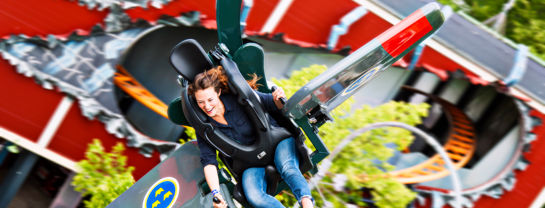 Bakken Forlystelse SkyRoller Unge Stemning Forlystelser Koebenhavn