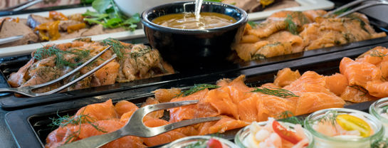 Bakken Mad Buffet Rejer Laks