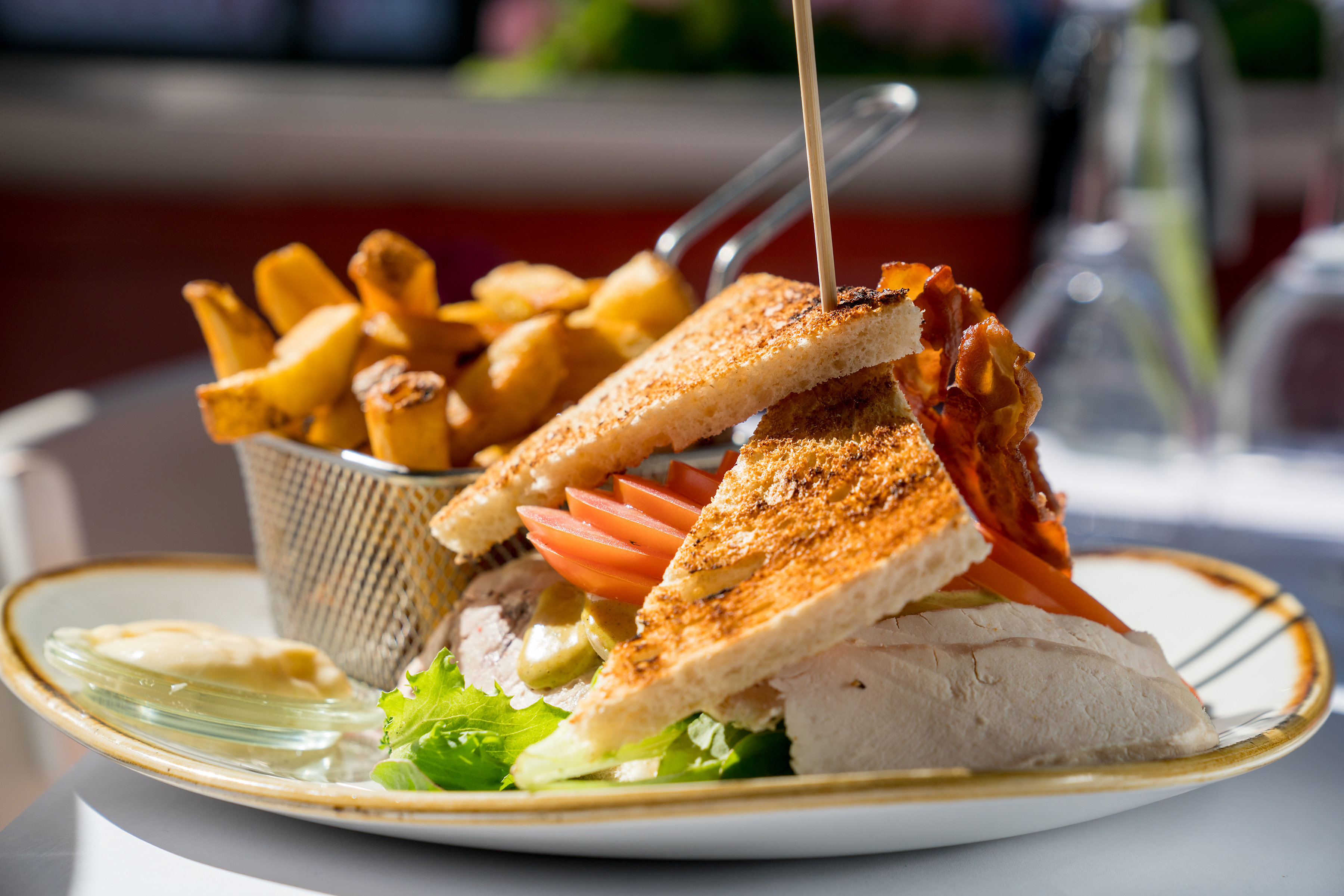 Bakken Mad Roede Port Club Sandwich