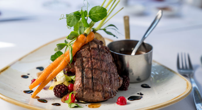 Bakken Mad Roede Port Steak Guleroed