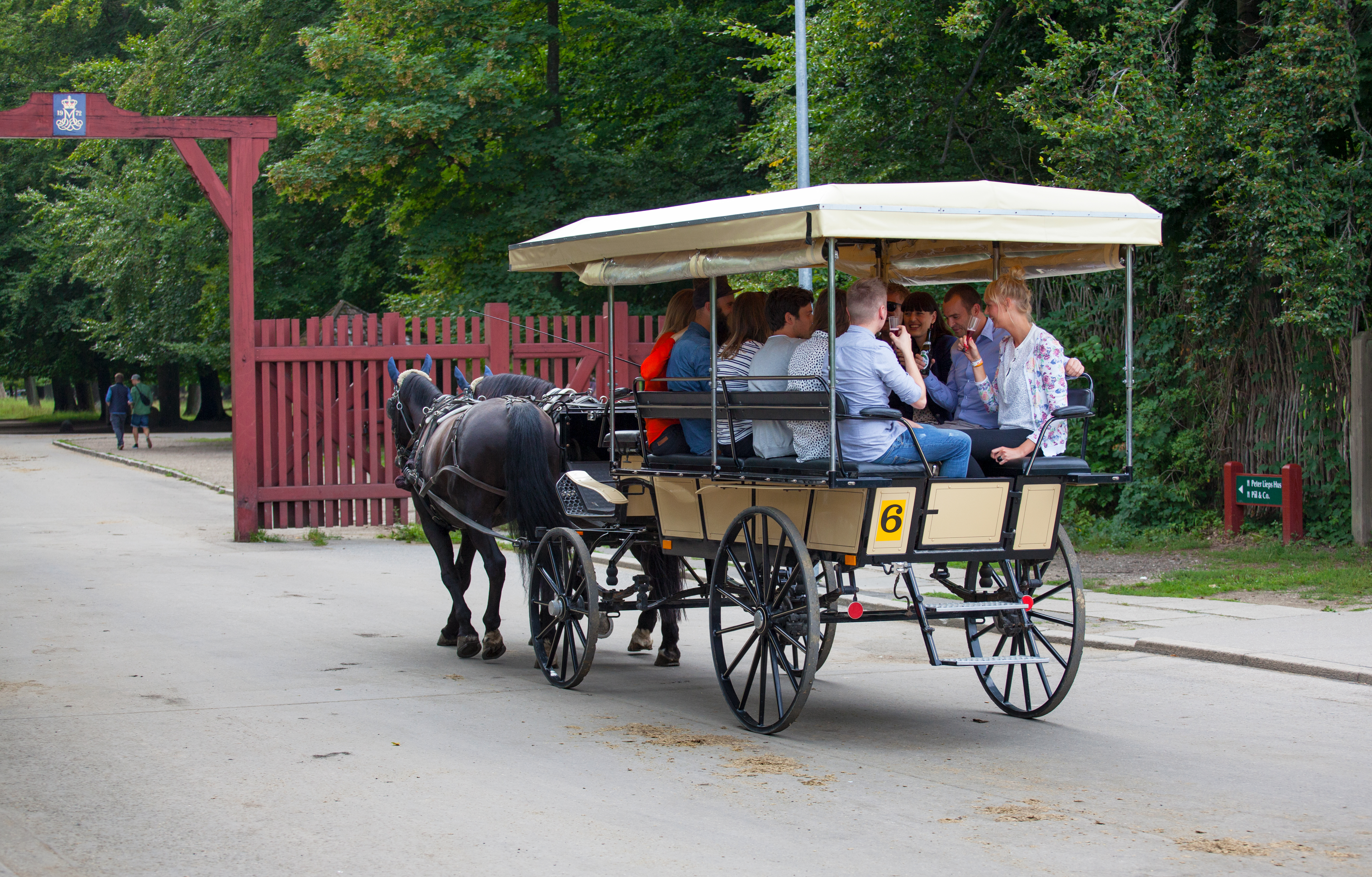 Bakken Dyrehaven Skovtursvogn Gruppe Firmaarrangement