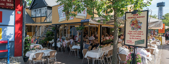 Bakken Restaurant Bondestuen Udendørs