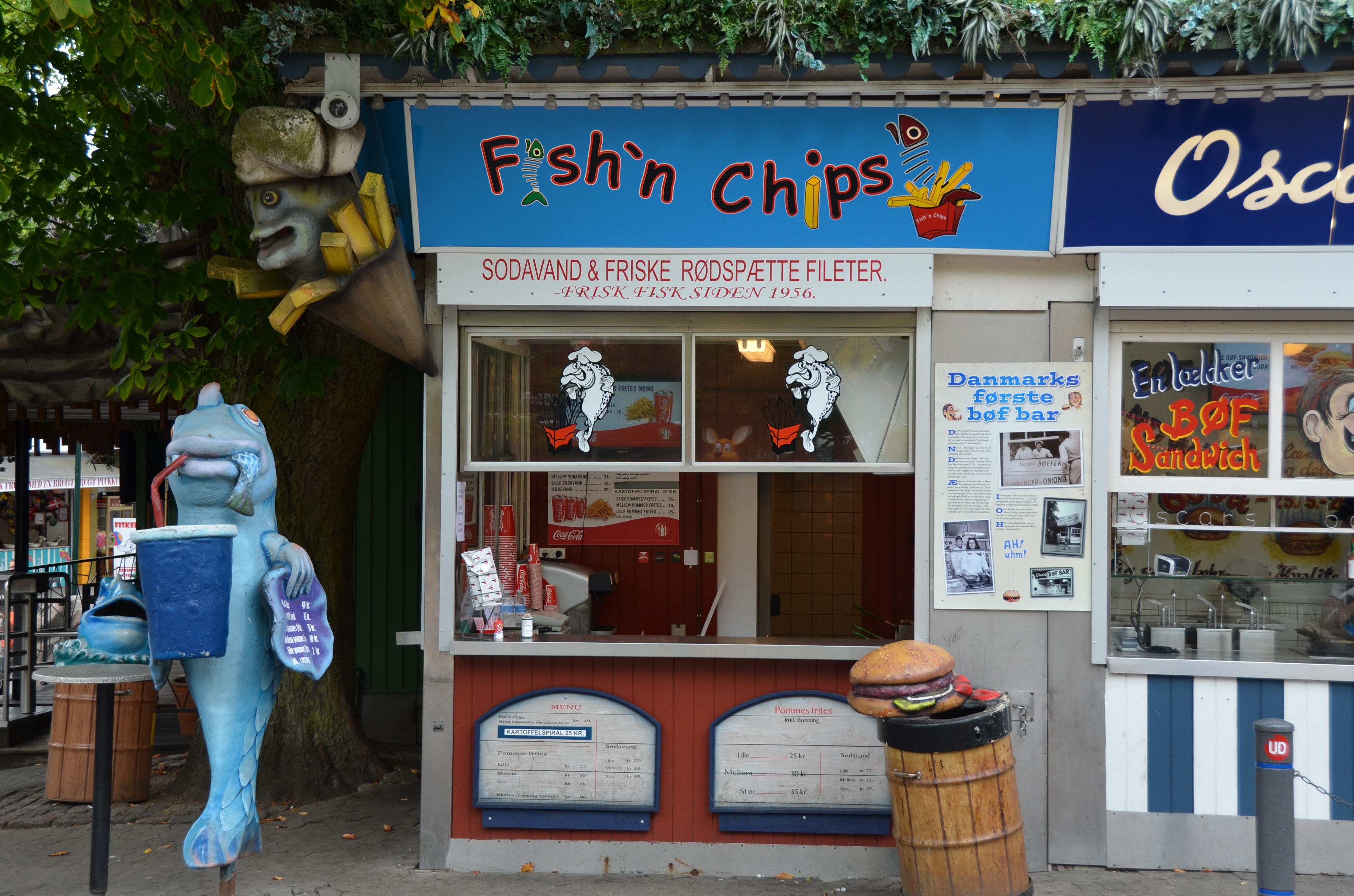 Bakken Cafe is fastfood fishn chips Facade