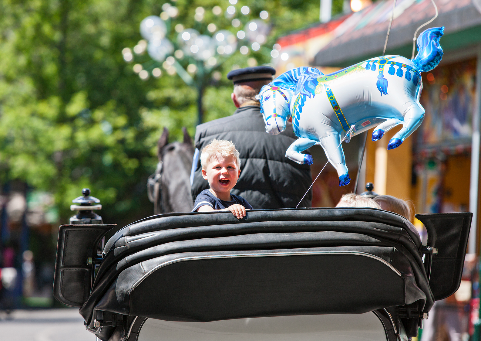 Bakken Dyrehaven Kapervogn Unge Stemning Dreng
