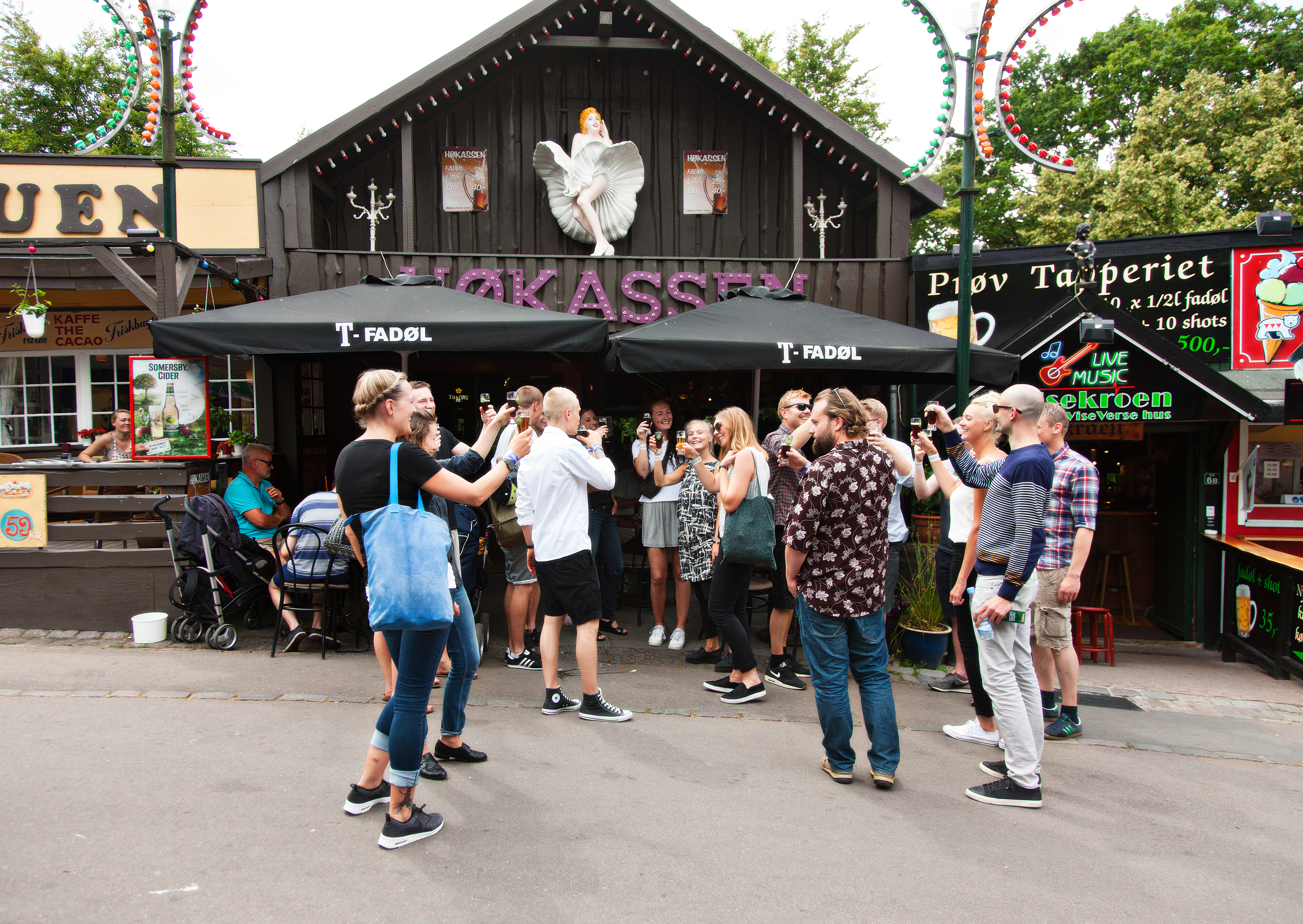 Bakken Pub Bar Hoekassen Gruppe Voksen Stemning Øltour