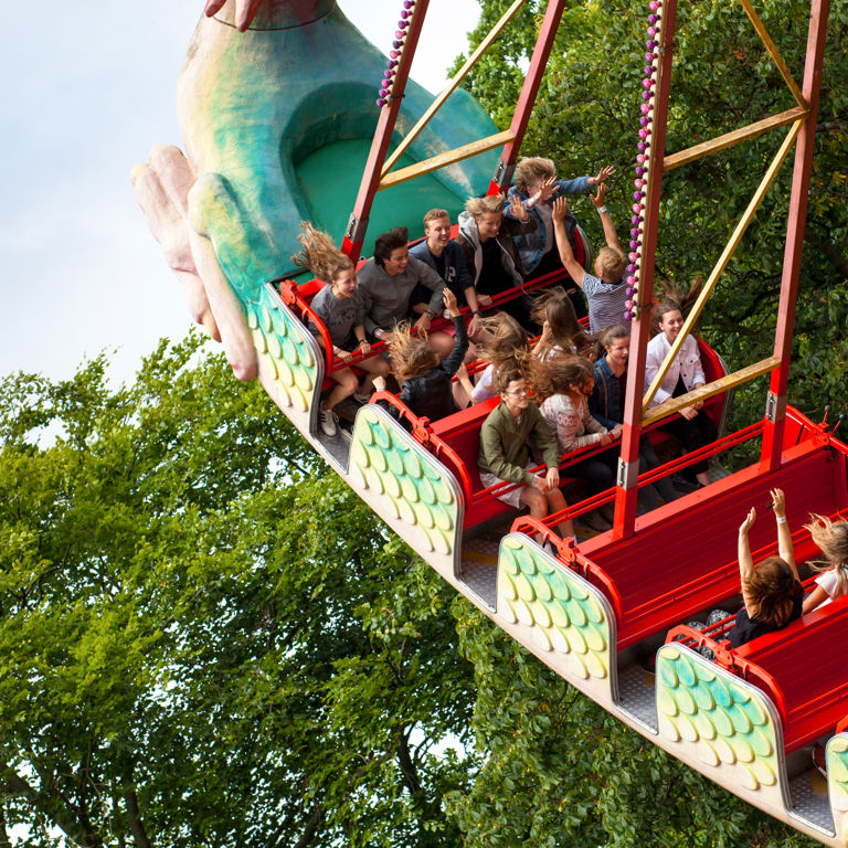 VikingeSkibet Dragen er en sjov forlystelse for hele familien!