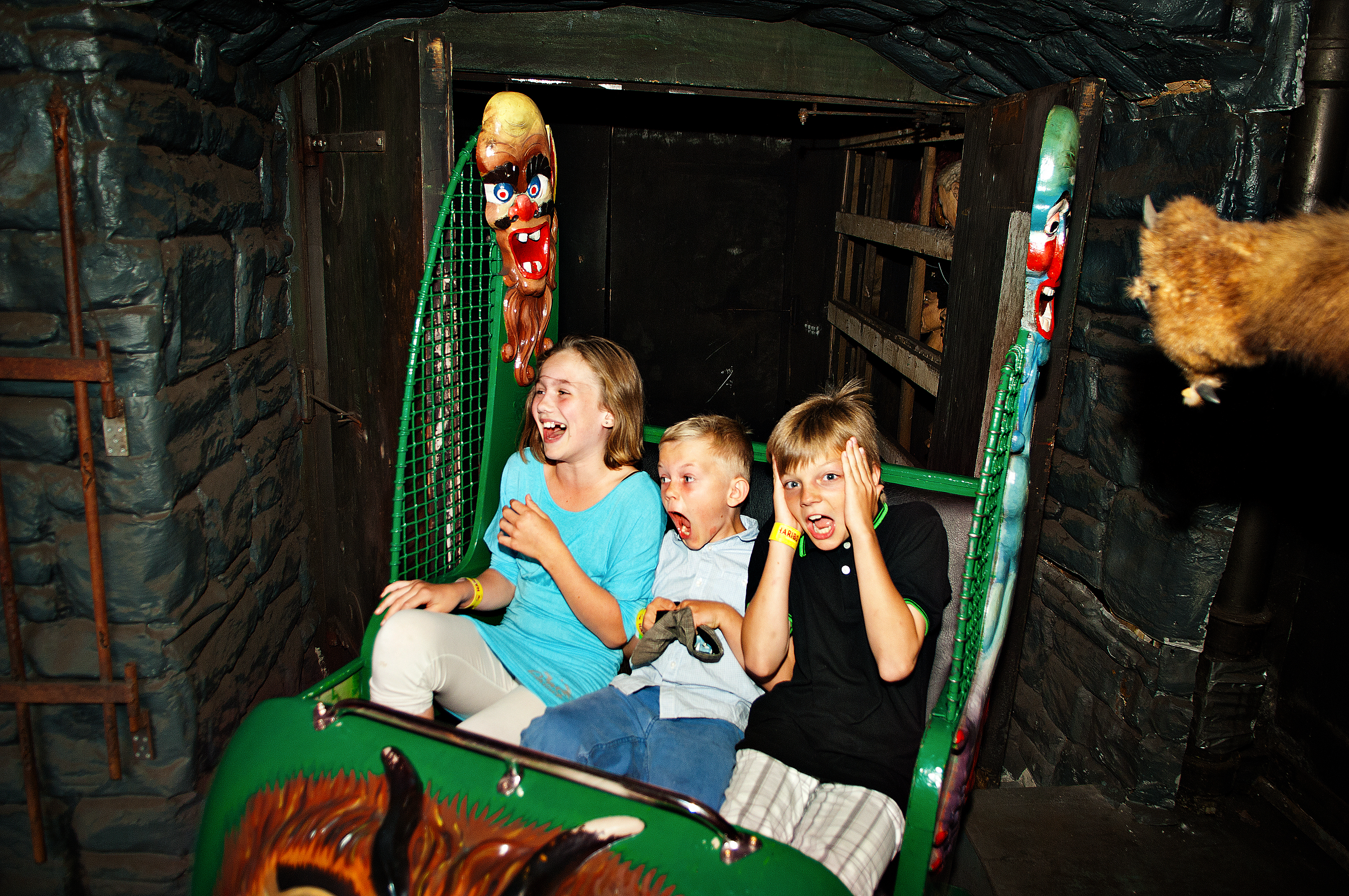 Spøgelsestoget på Bakken giver både grin og gys