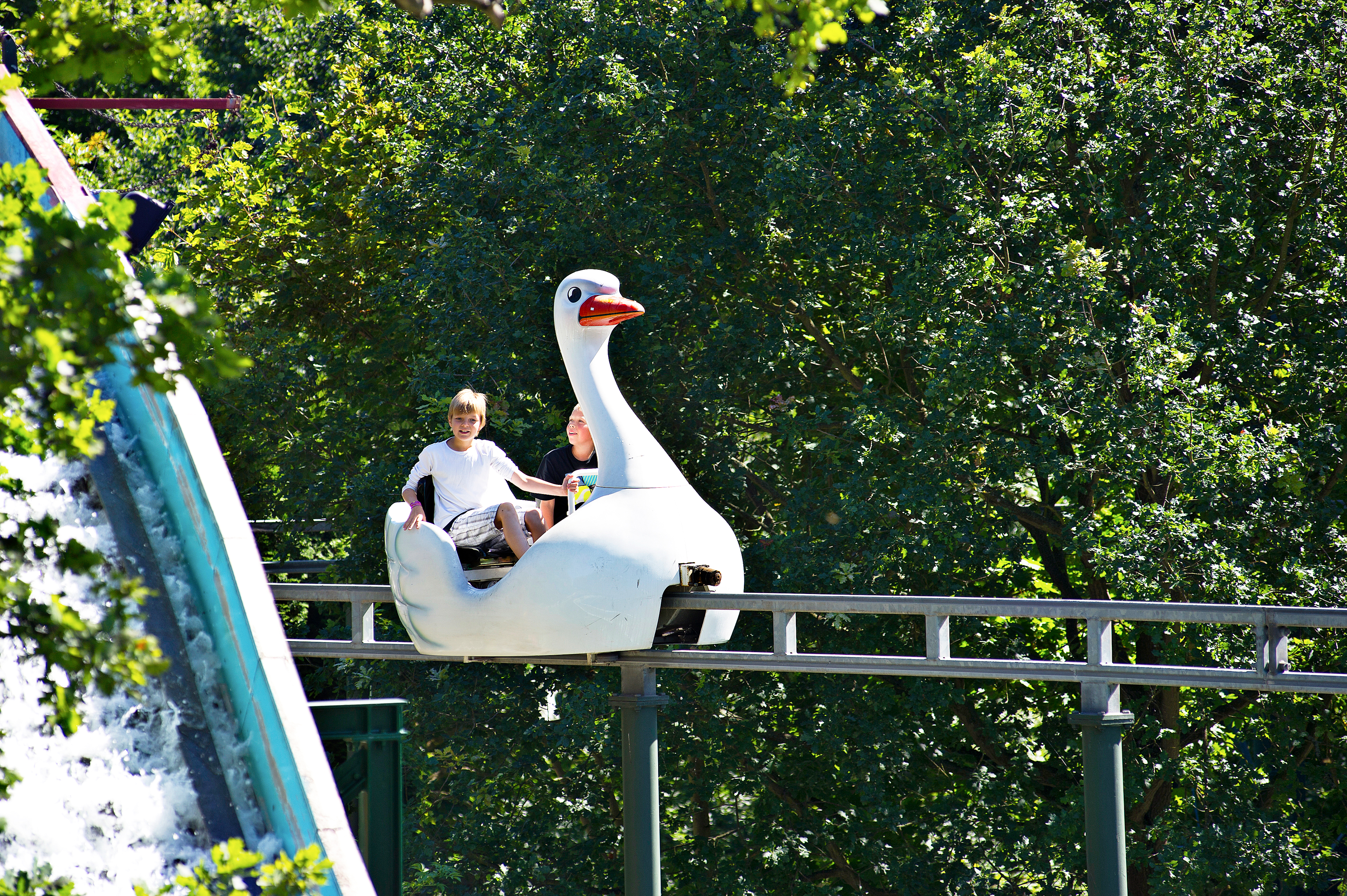 Bakken Boerneforlystelse Svanebanen Ung Oplevelse Nordsjaelland