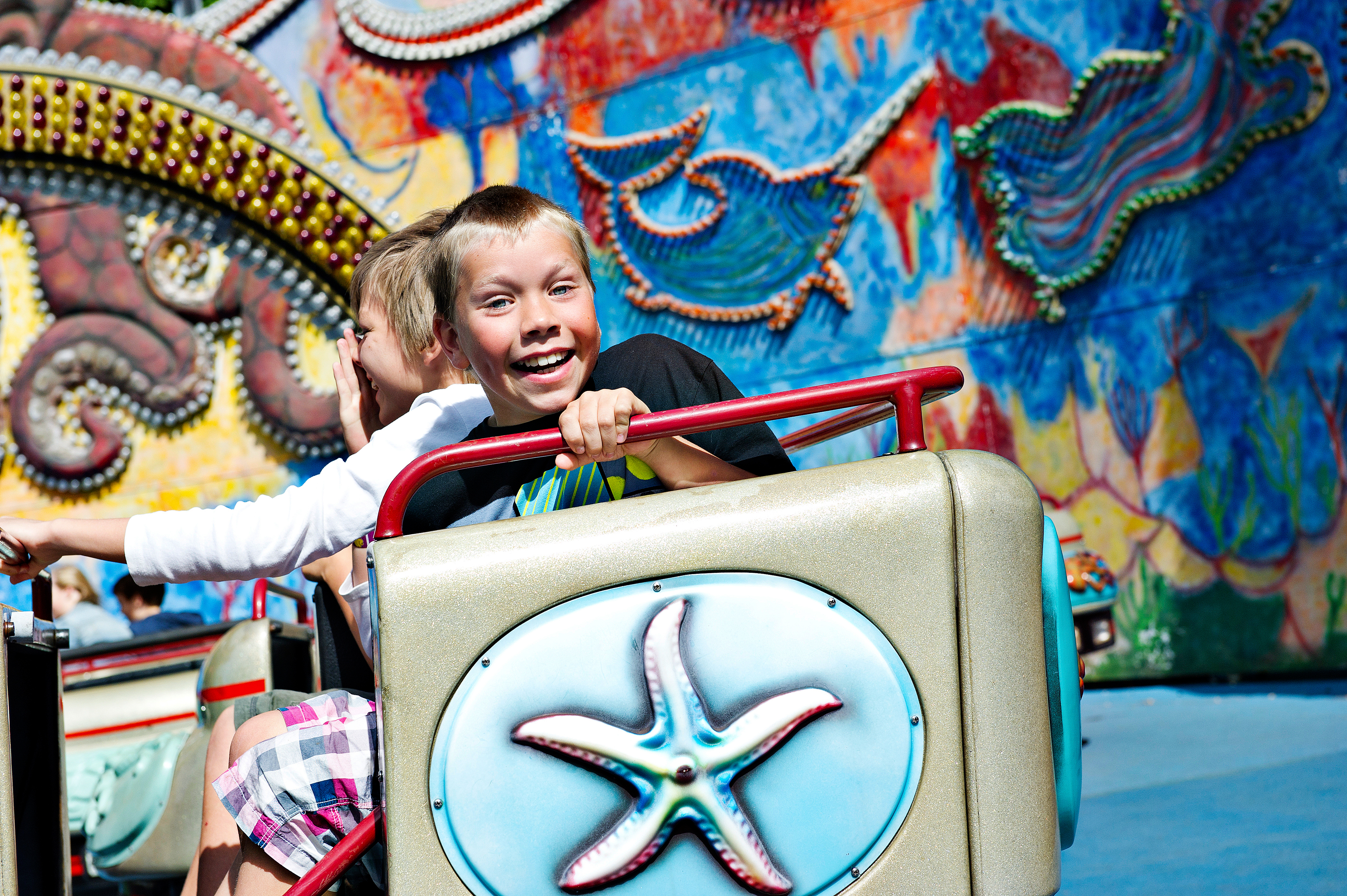 Bakken Forlystelse Polyppen Ung Aktivitet i Koebenhavn