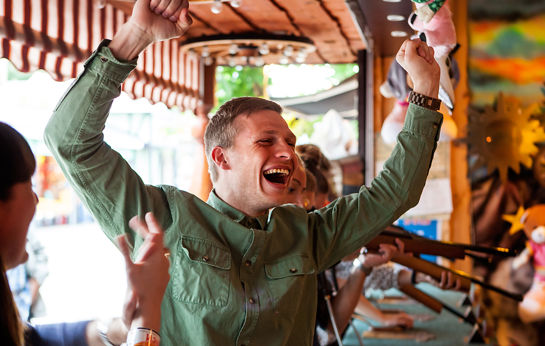 Bakken Spil Sjov Andedammen Familie Aktivitet