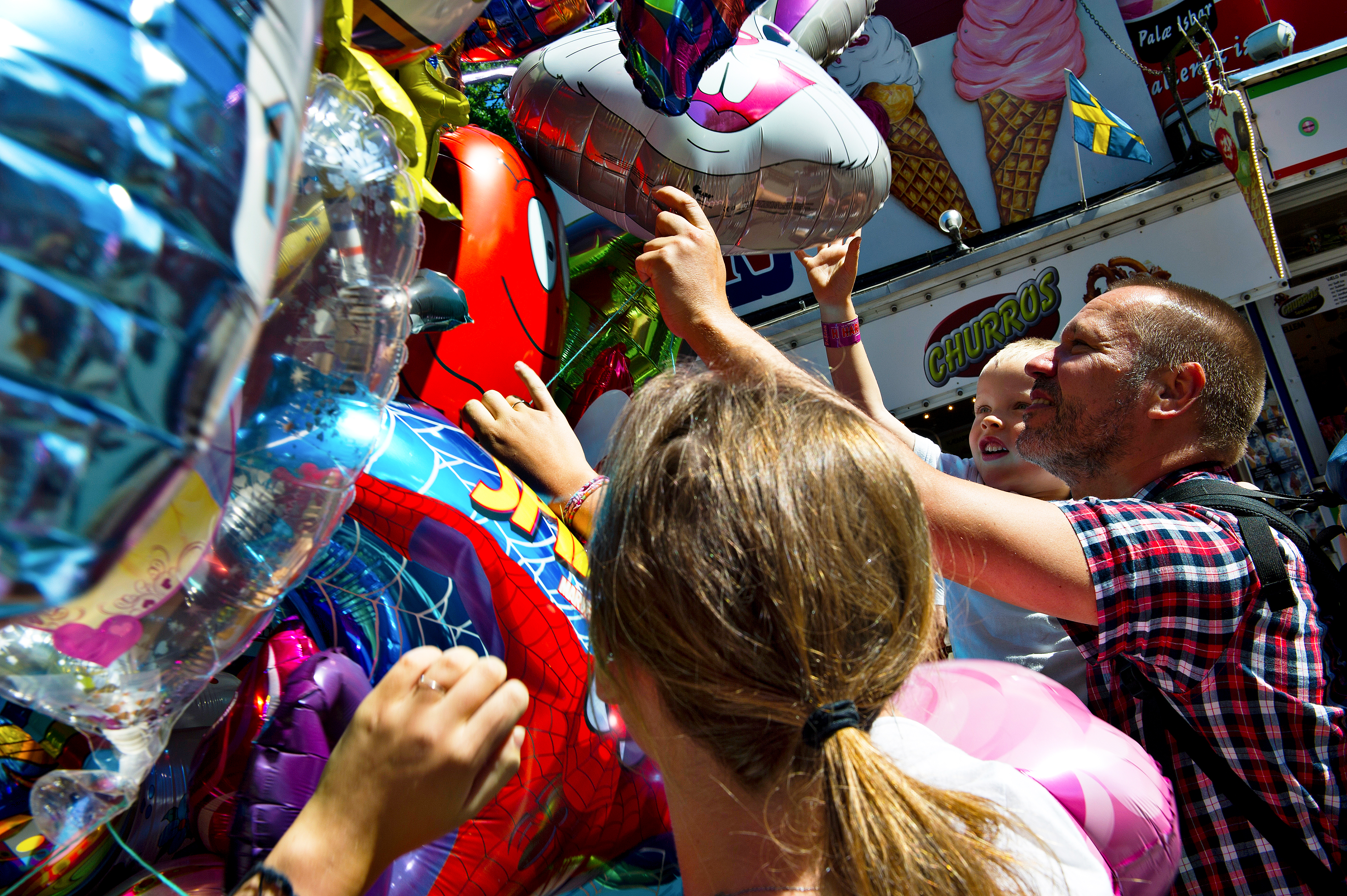 Balloner med familien Bakken