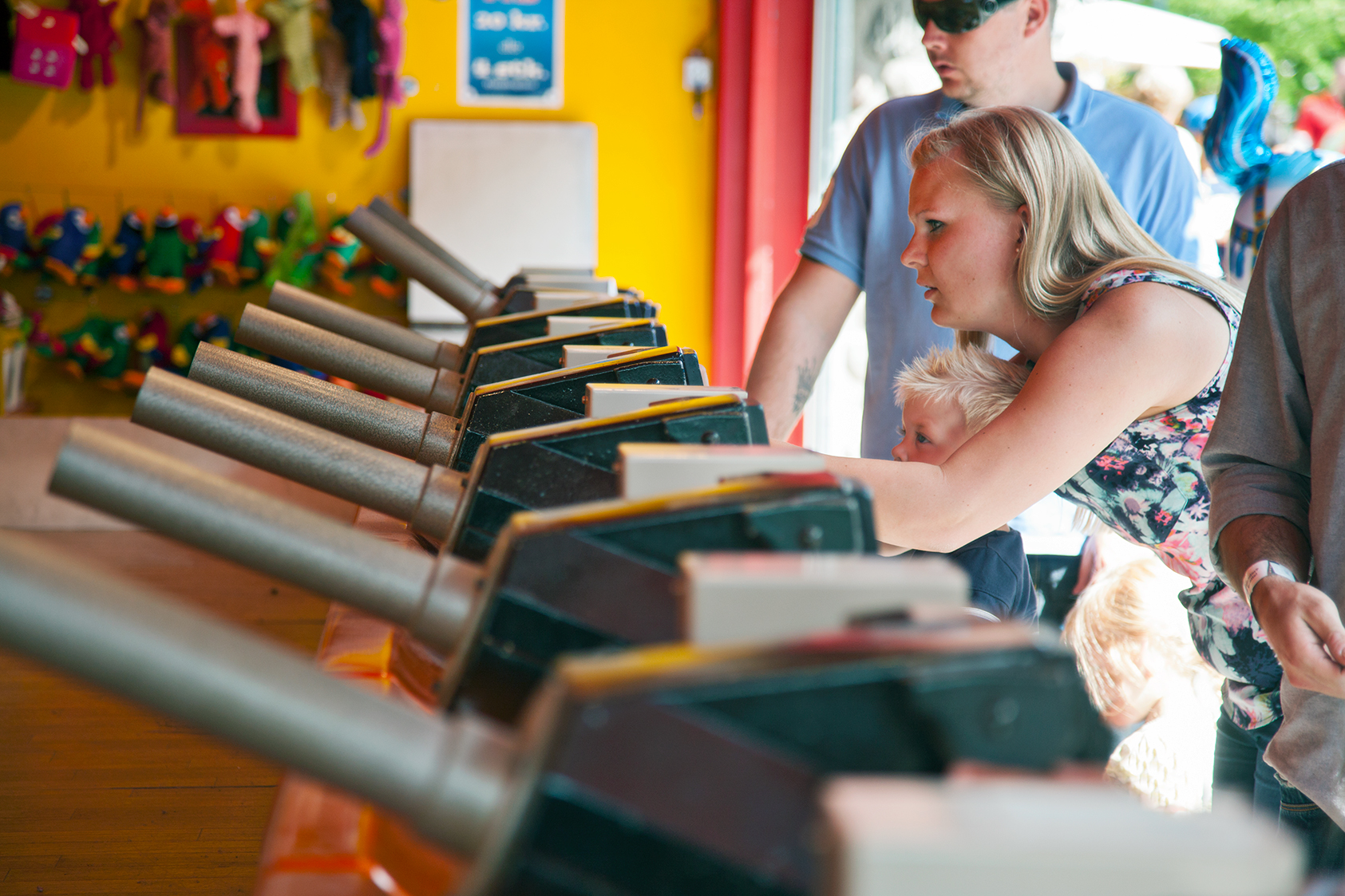Bakken Spil Sjov Boom Ball Familie Aktiviet Udflugt