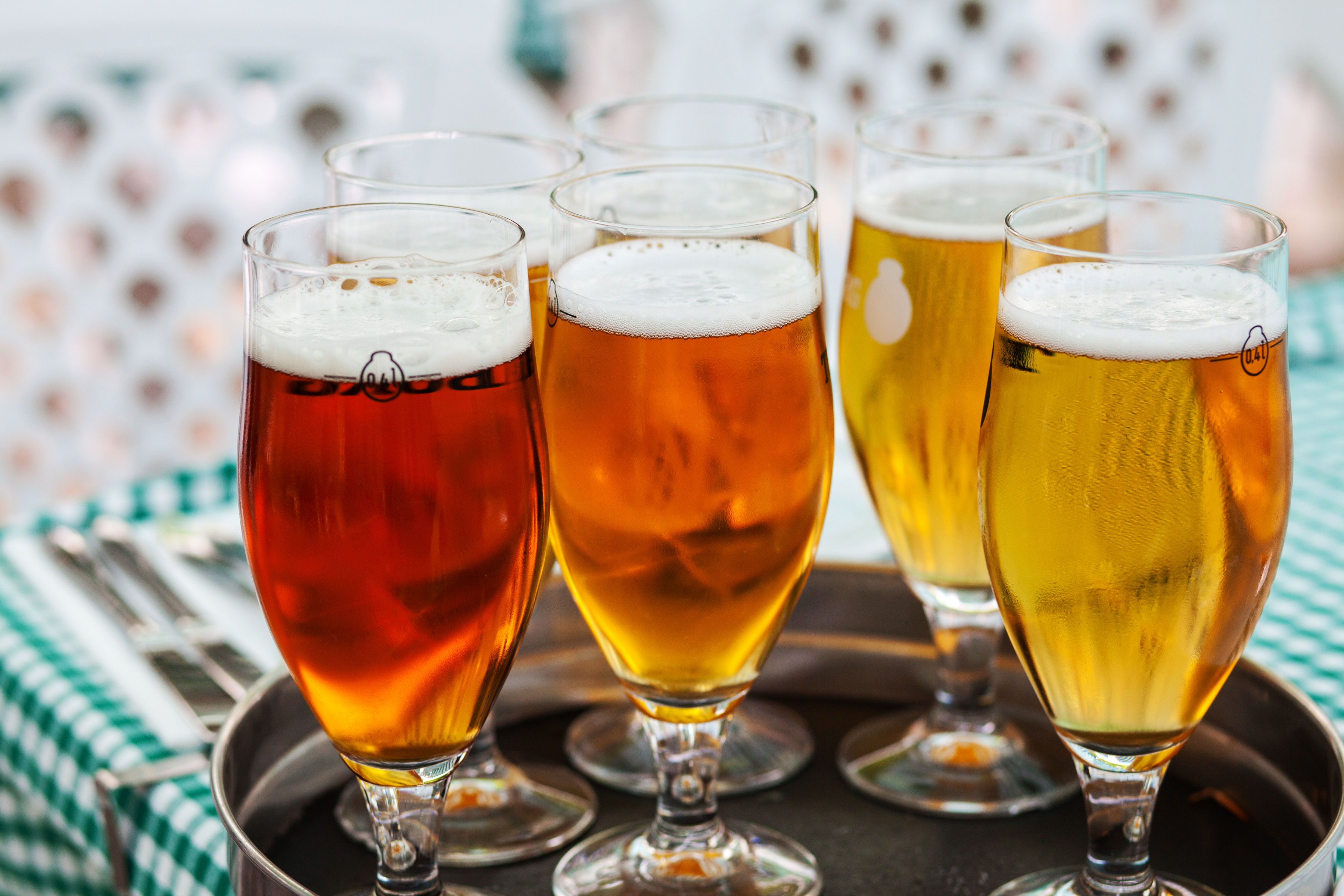 Bakken Mad Drikkevarer Oelglas Bakke