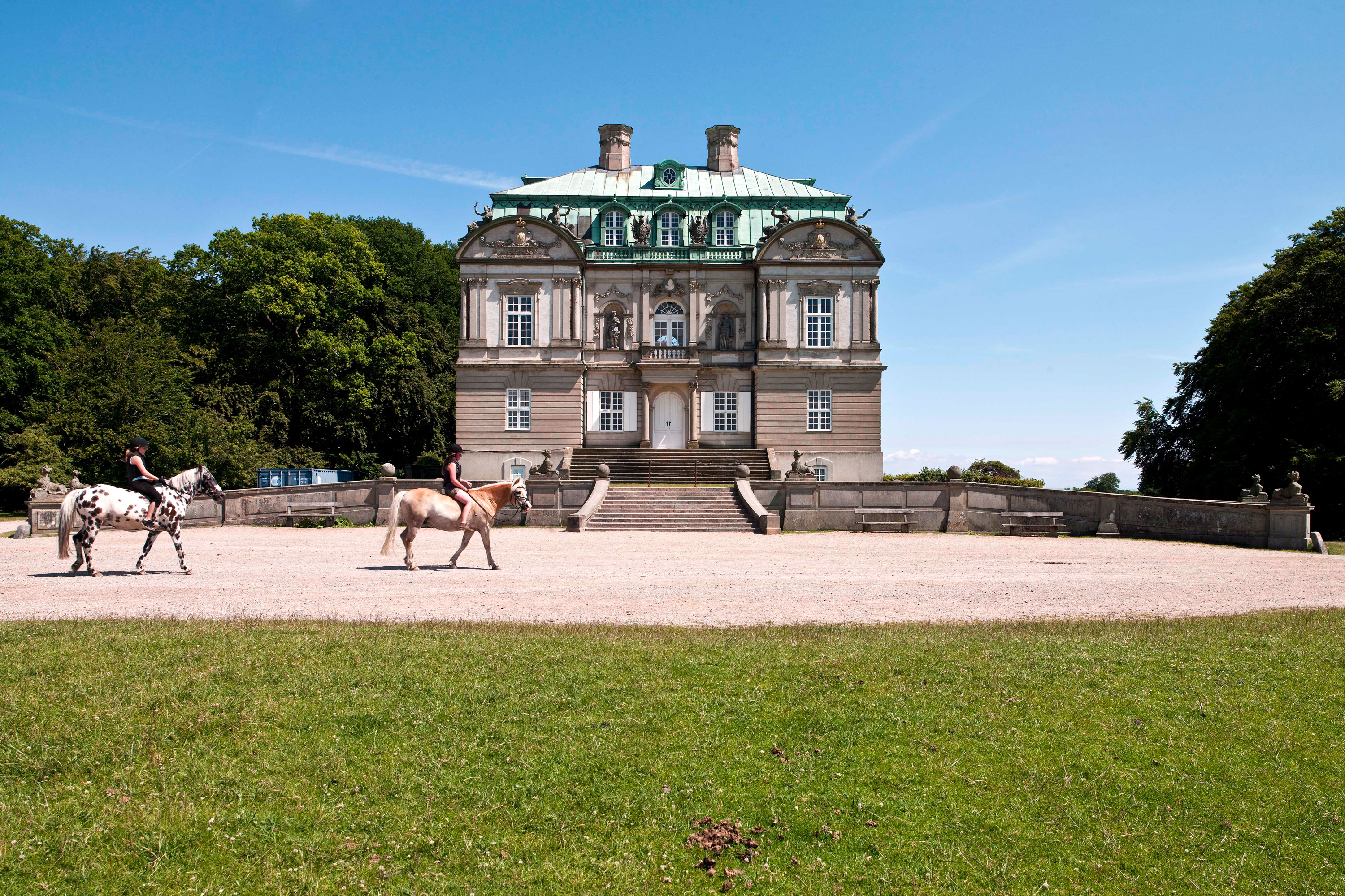 Eremitageslottet i Jægersborg Dyrehaven - Bakken