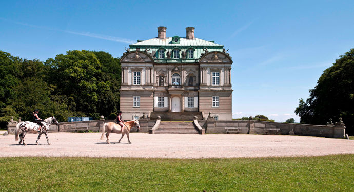 Eremitageslottet i Jægersborg Dyrehaven - Bakken