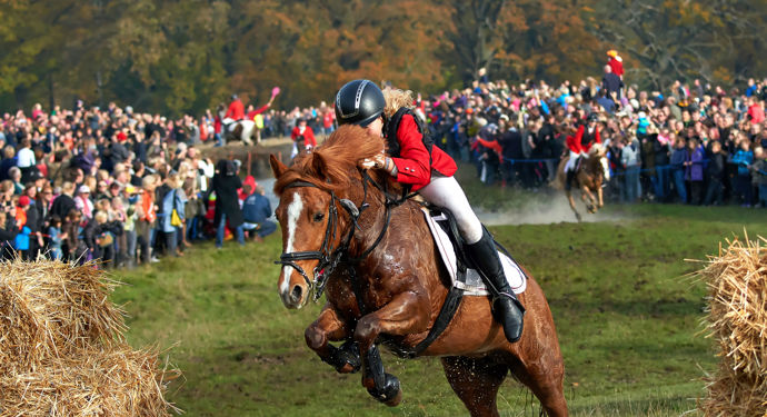 Hubertusjagt i Dyrehaven nord for København