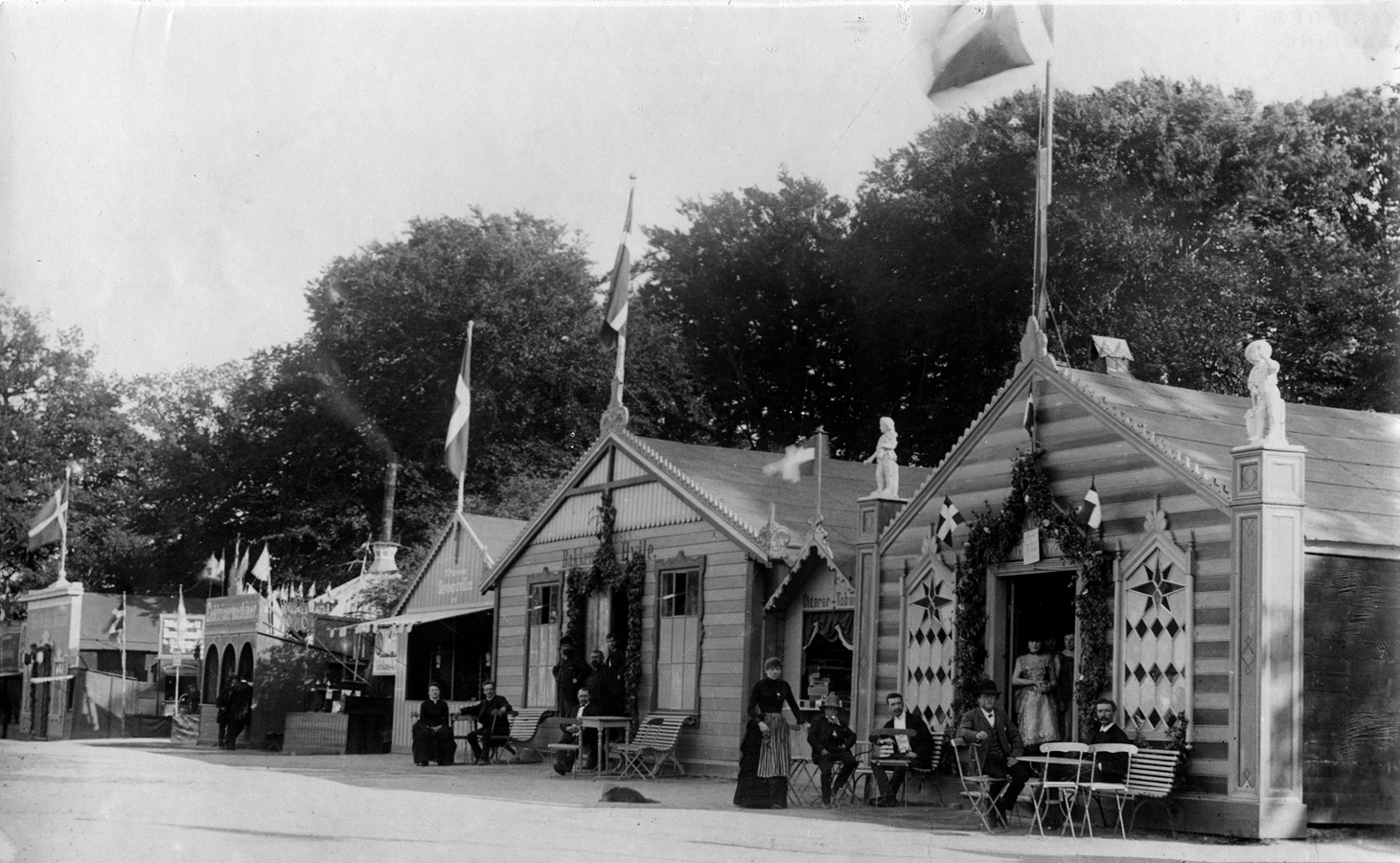 Bakkens Historie Sangerindepavilloner 1882 Københavns Bymuseum