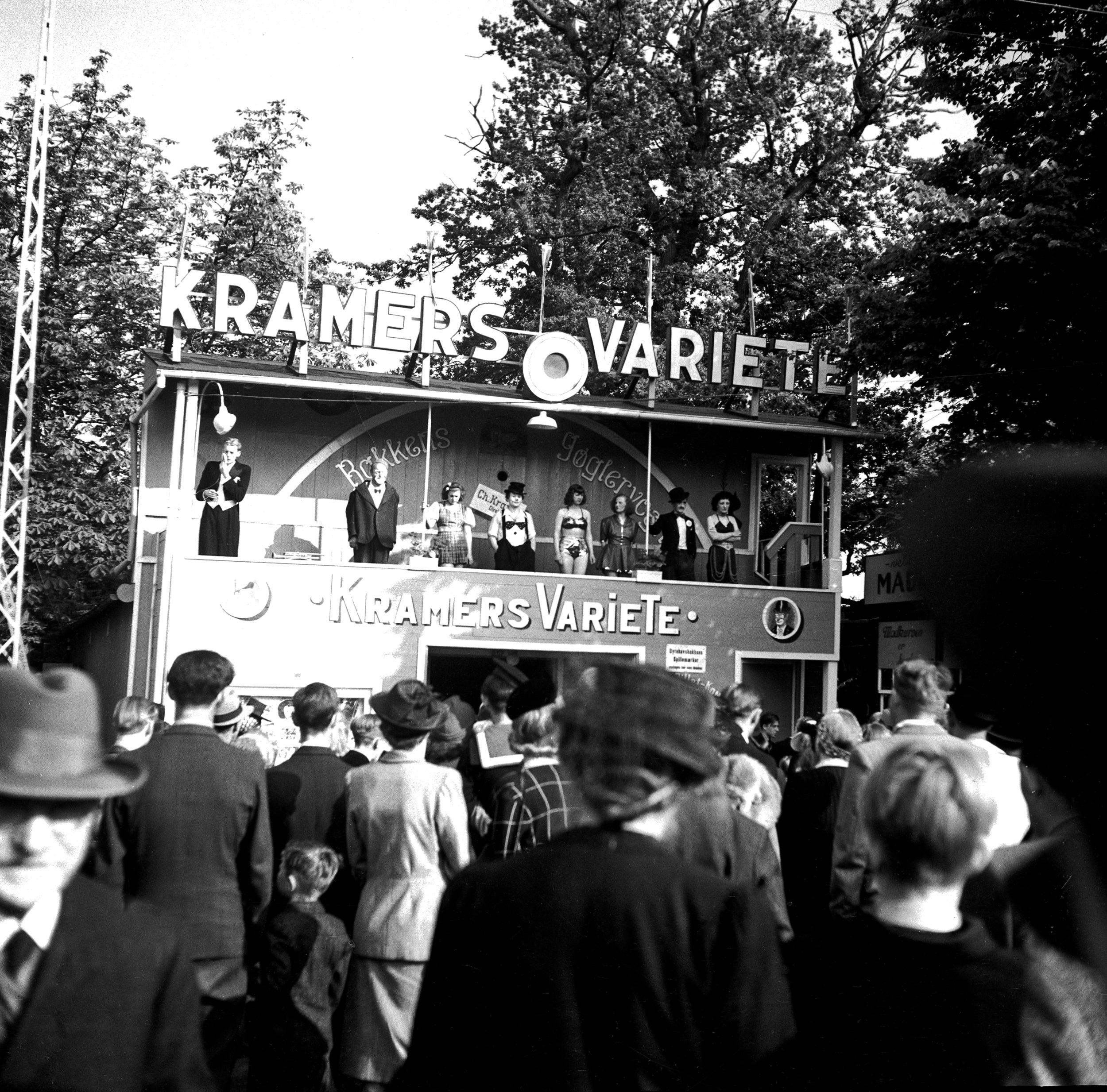 Bakkens Historie Kramers Variete 1943 Københavns Bymuseum