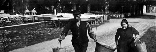 Bakkens Historie Vandbærere i 1900-tallet Københavns Bymuseum