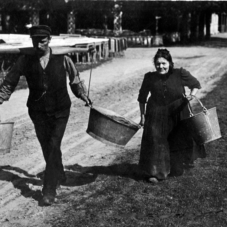 Bakkens Historie Vandbærere i 1900-tallet Københavns Bymuseum