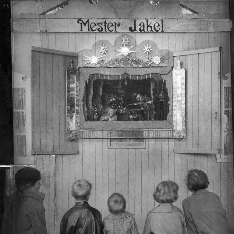 Bakkens Historie Mester Jakel  i 1930erne Københavns Bymuseum