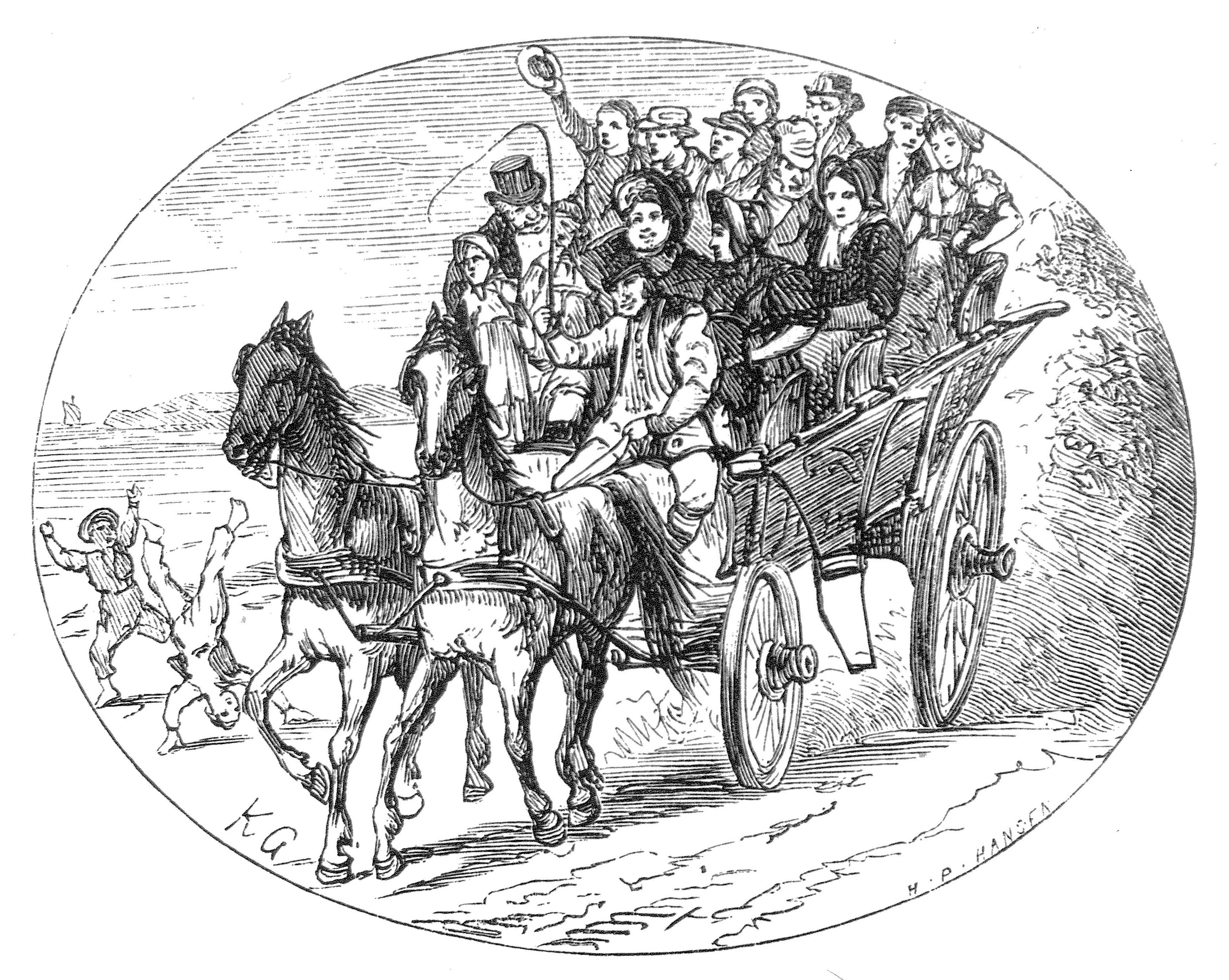 Bakkens Historie Hestevogn Byhistorisk Samling Lyngby Taarbaek