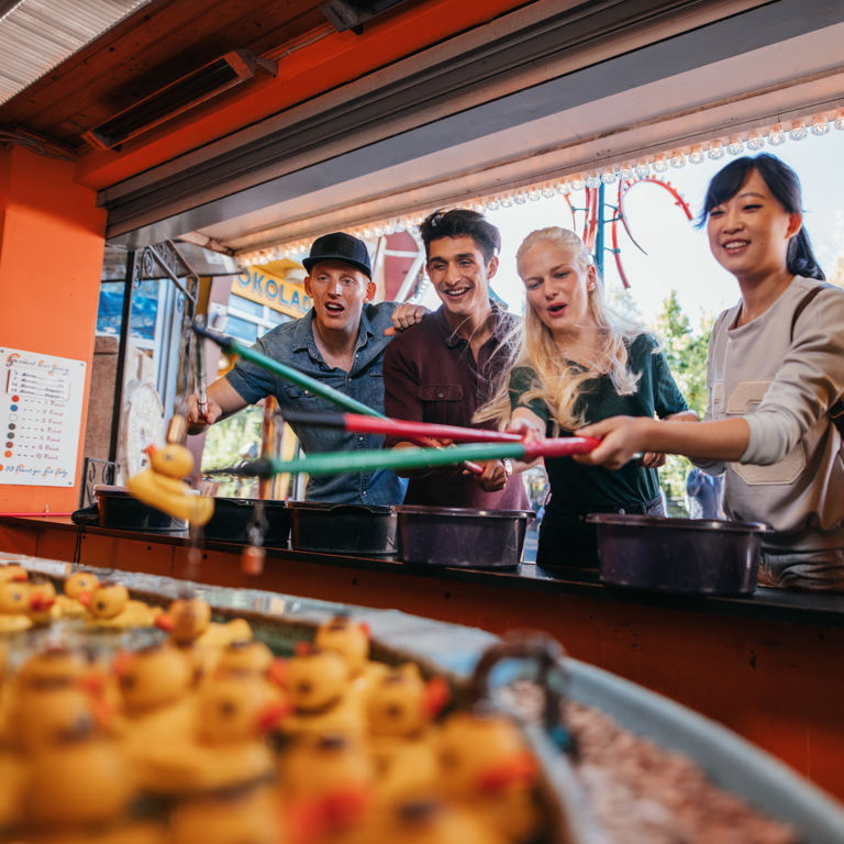 Andedammen - fisk ænder og vind præmier
