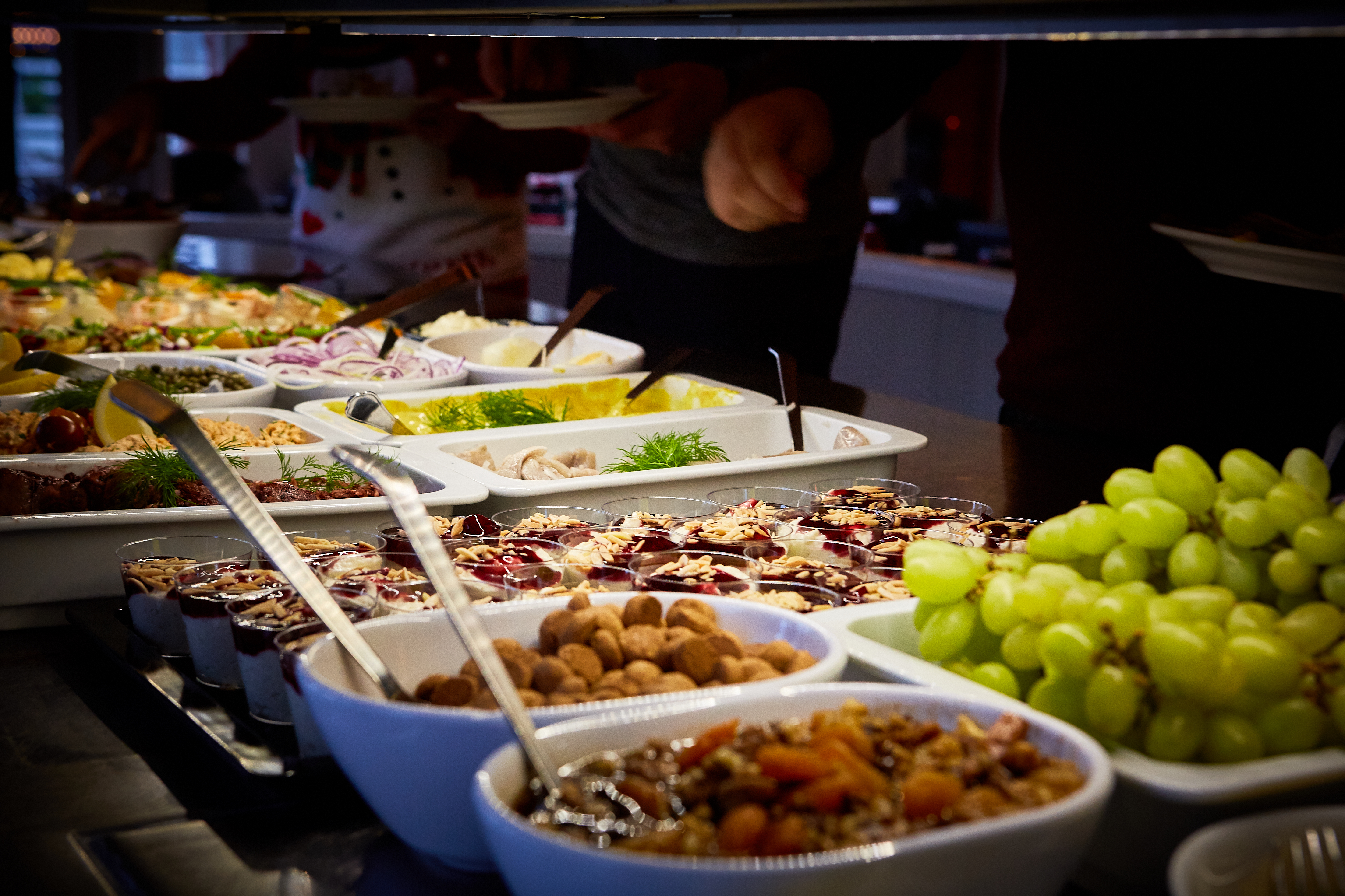 Bakken Hvide Hestbuffet julen