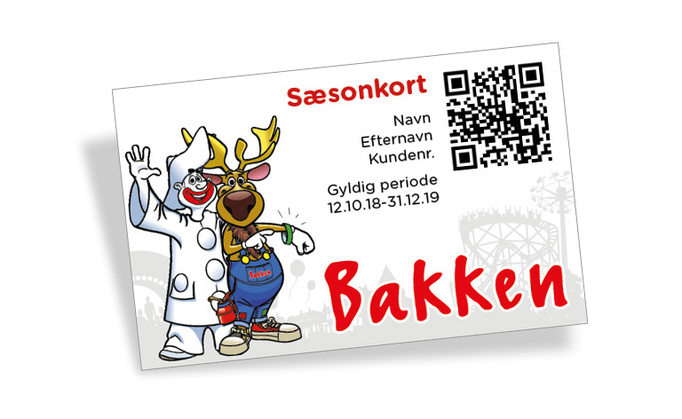 Saesonkort 2019 Bakken Kalle Pjerrot Webshop