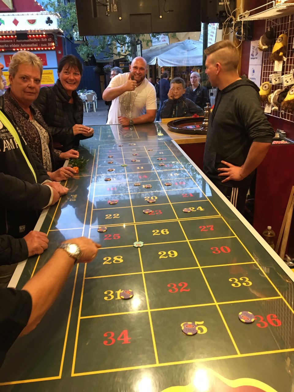 Den Magiske Roulette Bakken Spil Spillehal Aladdin