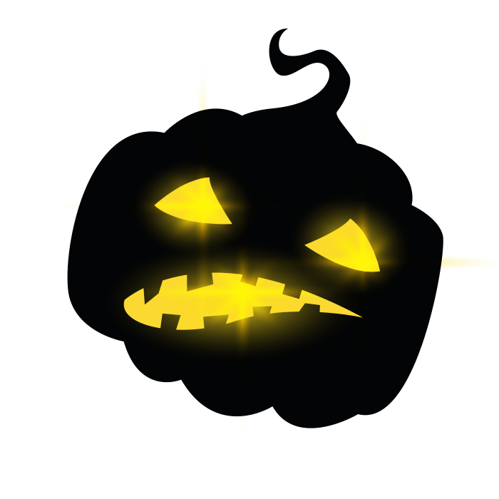 Sort uhyggeligt græskar.png