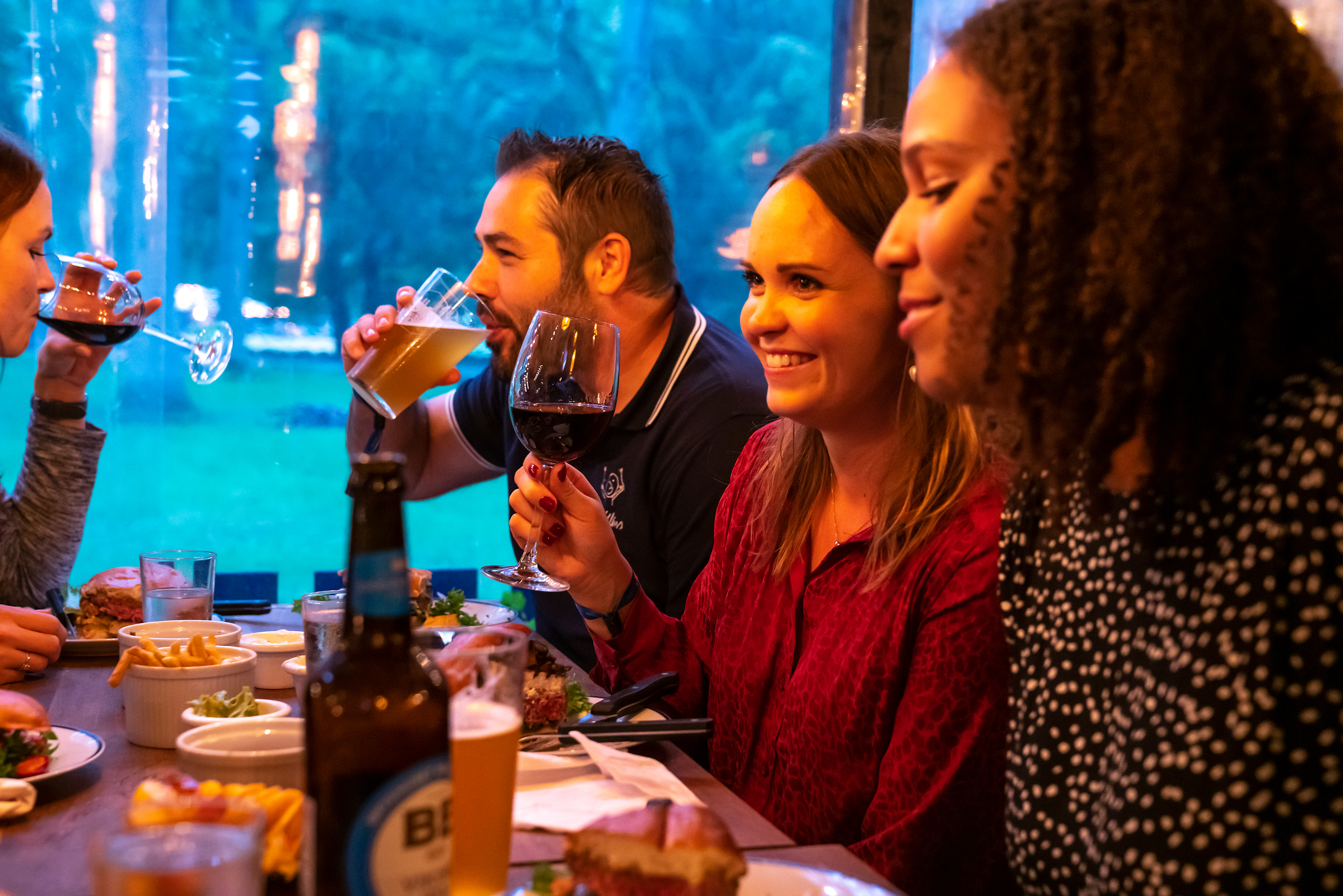 Røde Port på Bakken - en af Bakkens mange hyggelige spisesteder