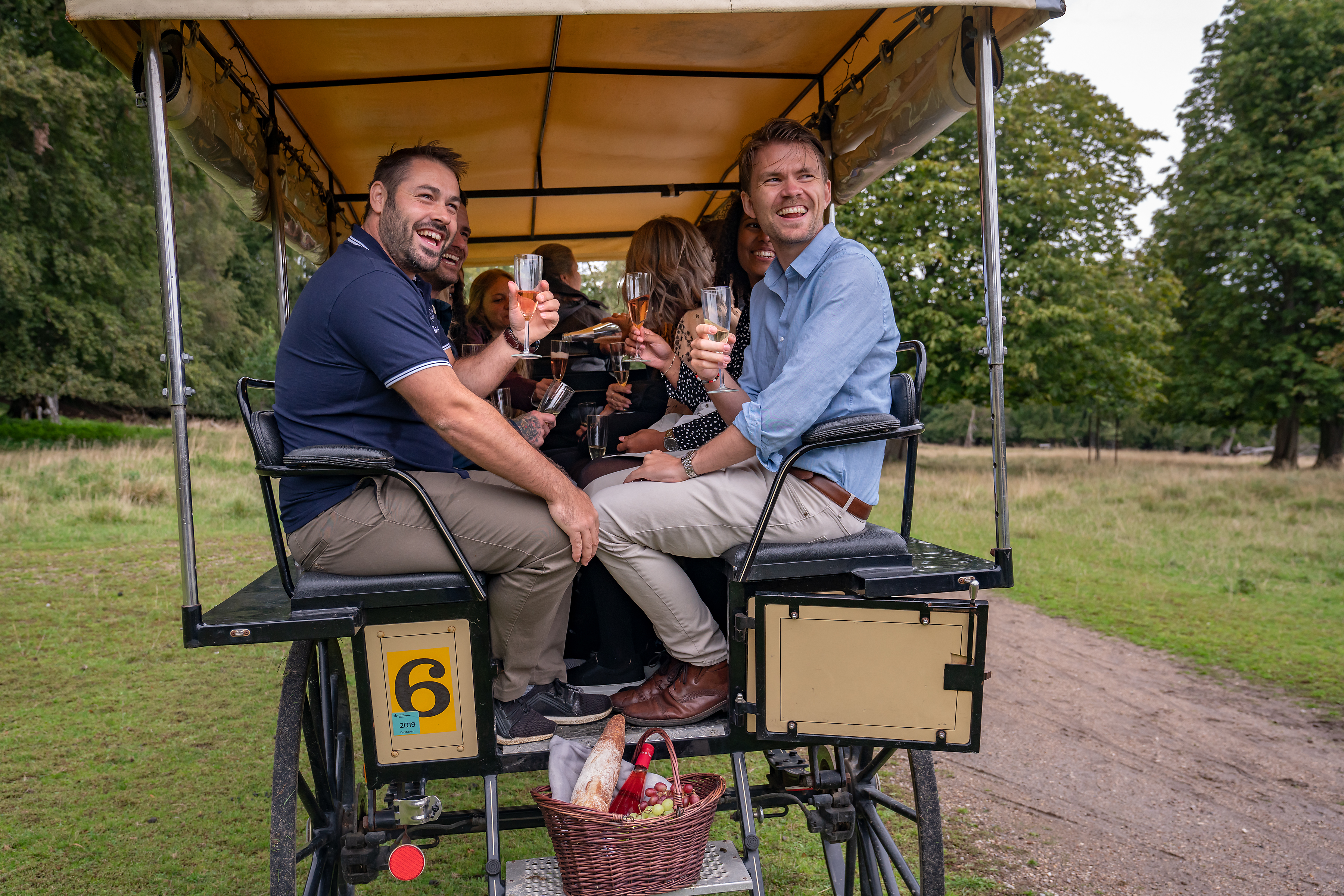 Hestevognskørsel i Dyrehaven
