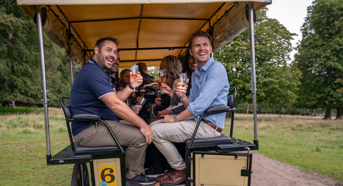 Hestevognskørsel i Dyrehaven