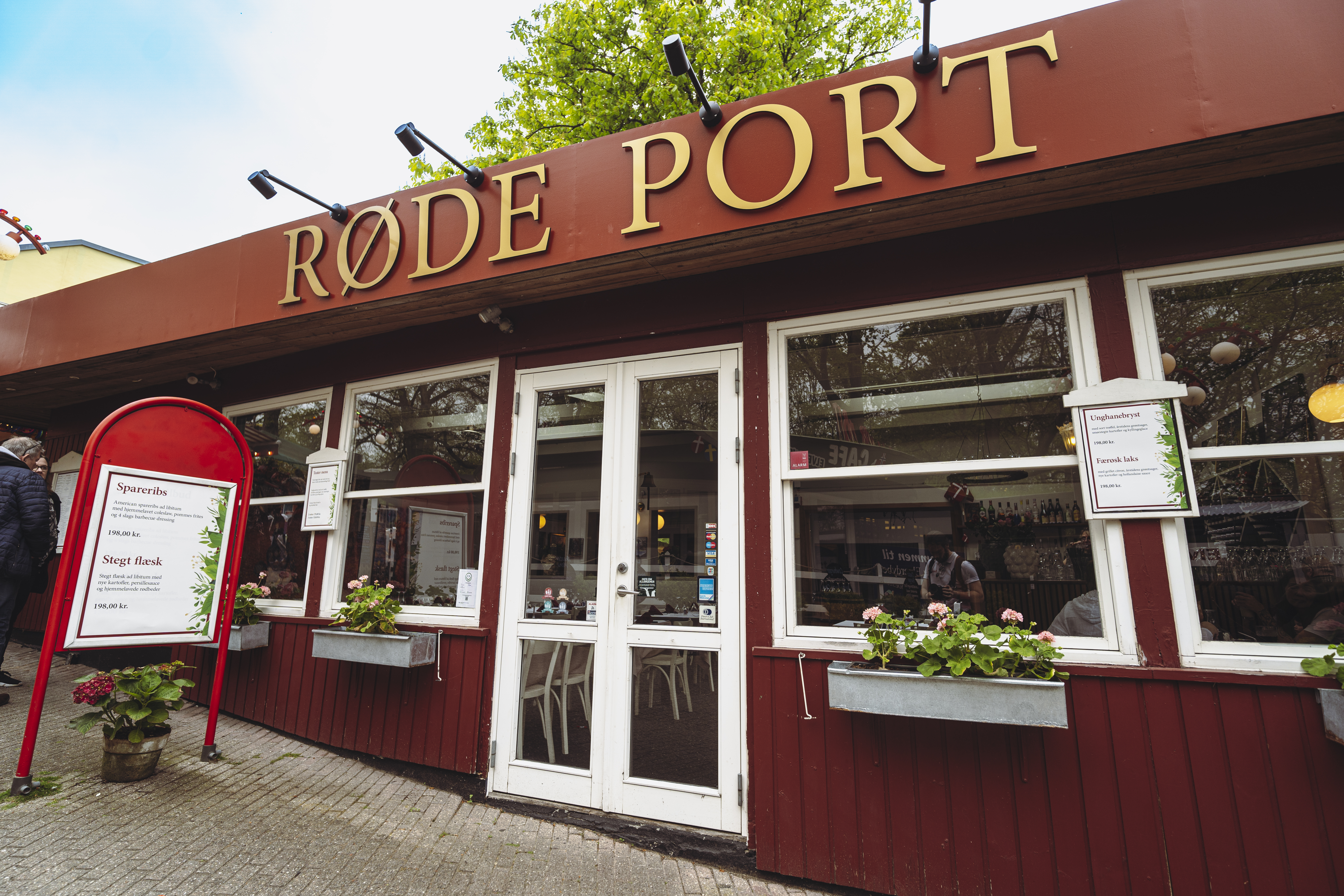 Røde Port serverer lækker, hjemmelavet mad på Bakken