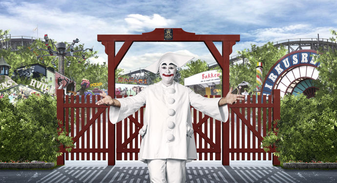 Verdens ældste forlystelsespark - Bakken - ligger blot 10 minutter nord for København!