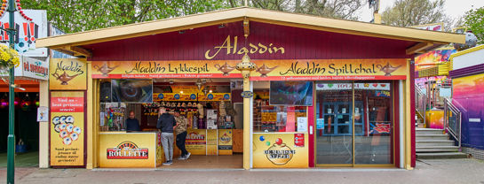 Bakken Spillehal Aladdin De Magiske Kugler 2019