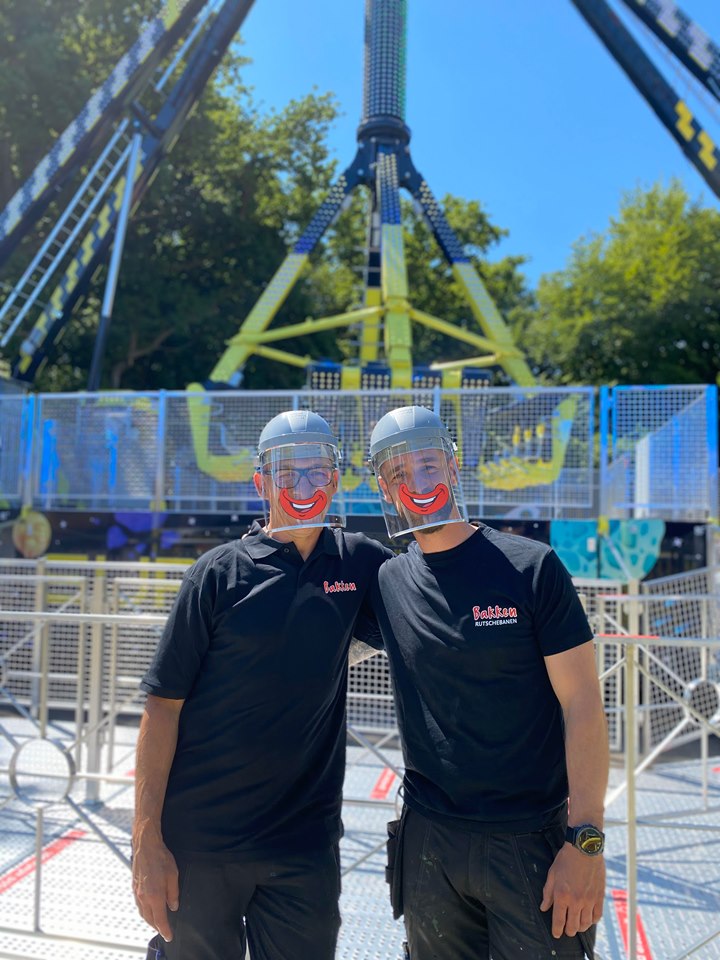 Bakken Forlystelser SuperNova Medarbejdere Visir Corona