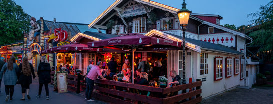 Pub Bar Beværtning Sommerlyst Aften Stemning Fest