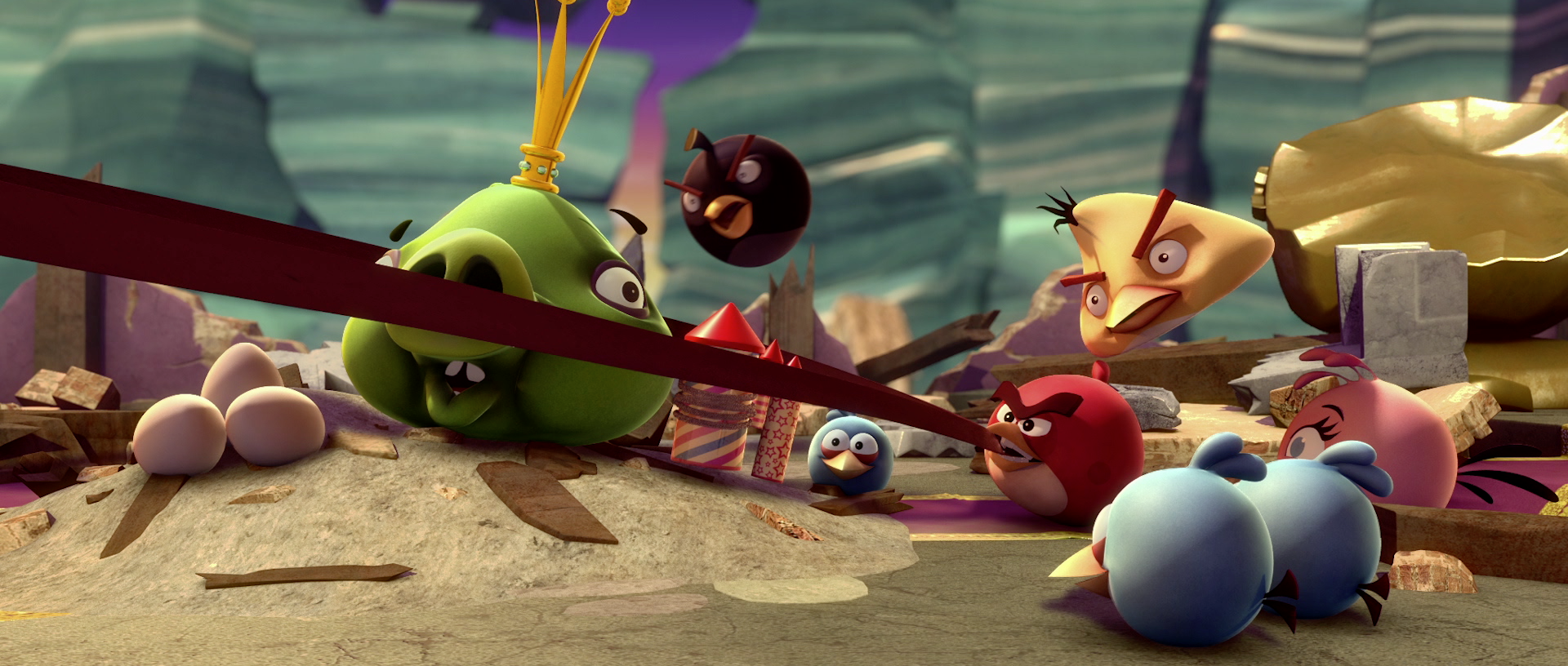 Oplev Angry Birds i 5D Cinema på Bakken - en sjov oplevelse for store og små!