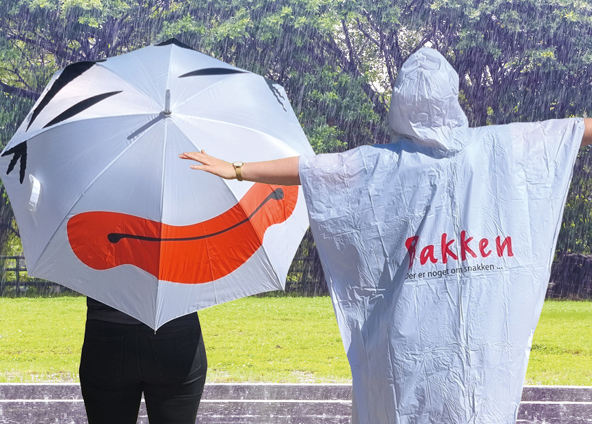 En regnvejrsdag på Bakken