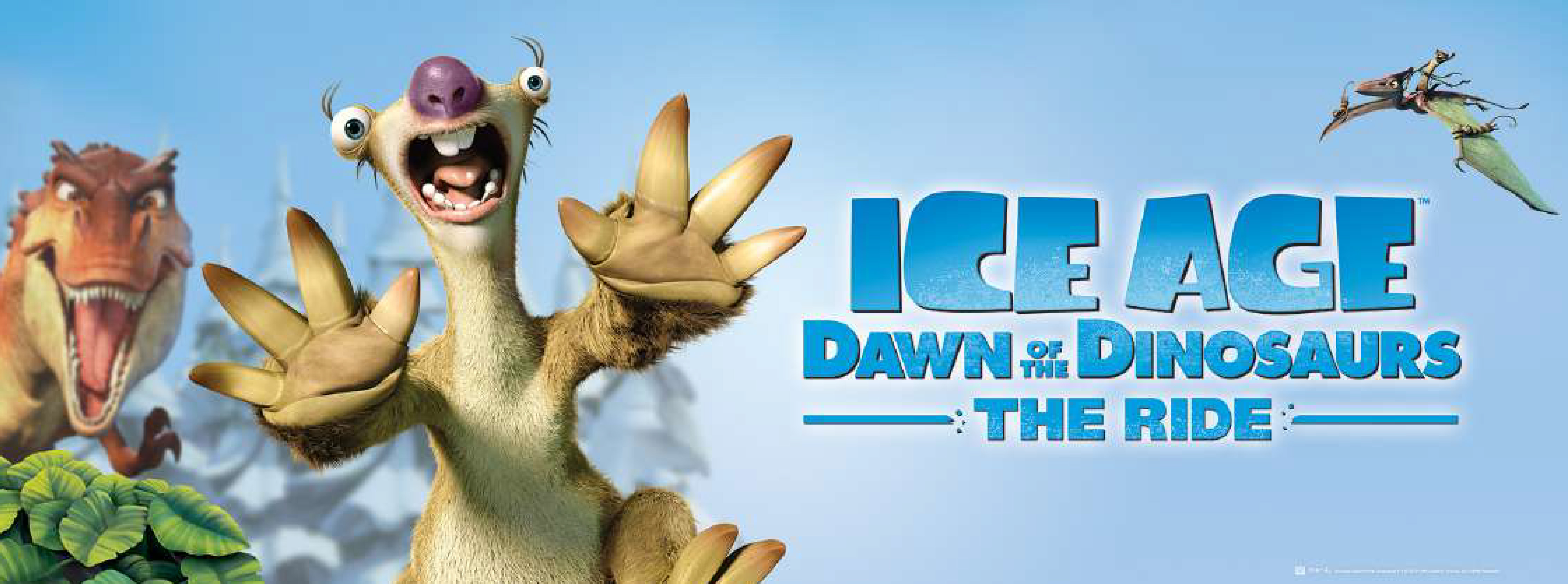 Oplev Ice Age: Dawn of the Dinosaurs - The Ride på Bakken i 5D Cinema